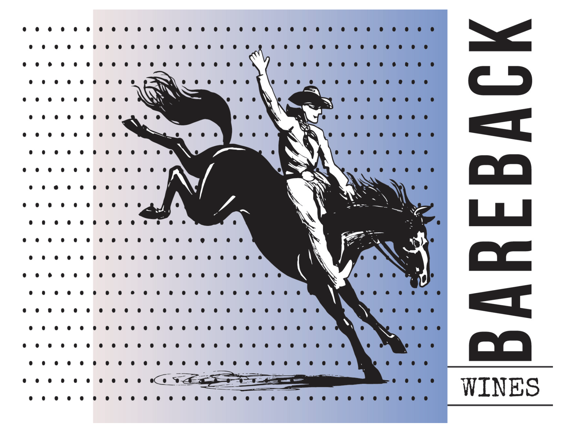 Bareback Wine Label